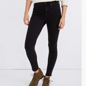Madewell Black Skinny Jeans